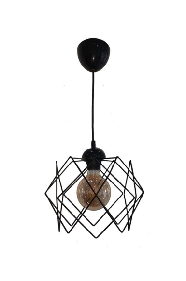 SINGLE CAGE DECORATIVE CHANDELIER